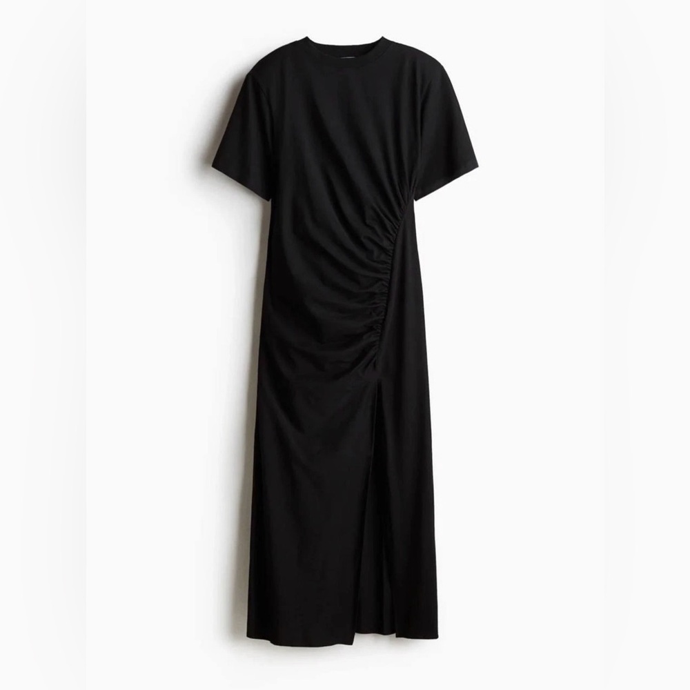 NWT Old Navy Women's long  Black Dress , Short Sleeve Size XXL